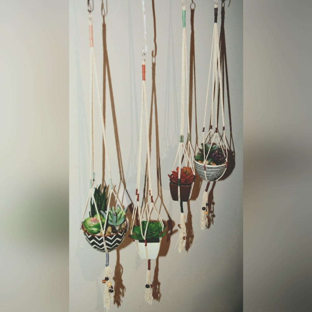 Handmade Minimalist Plant Hangers